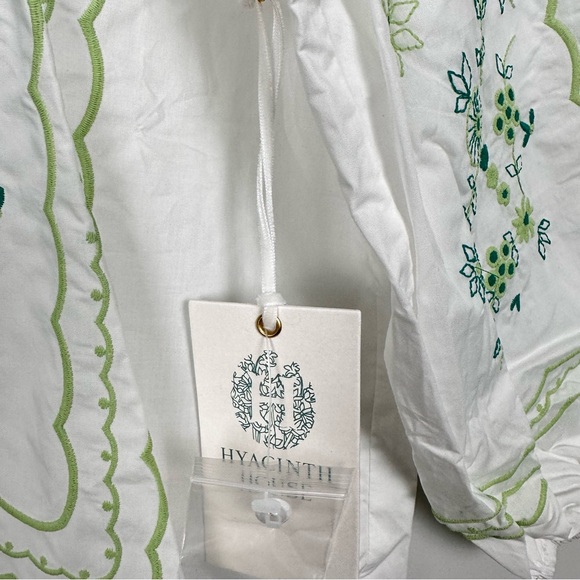 HYACINTH HOUSE Green Embroidery Erin Blouse - Picture 11 of 12